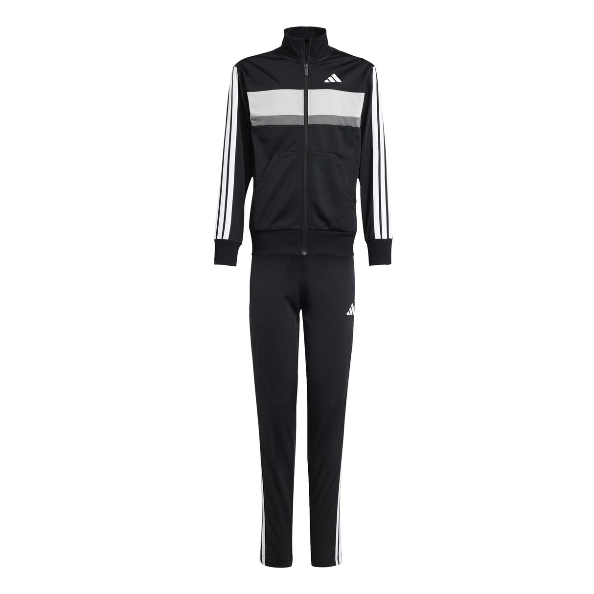 adidas J 3S TIBERIO TS Boy TrackSuit Blk - Main Image
