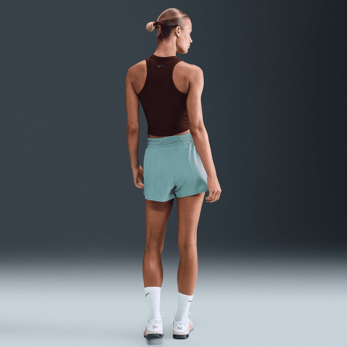 Nike One DF HR 3IN 2N1 Wmns Short Green