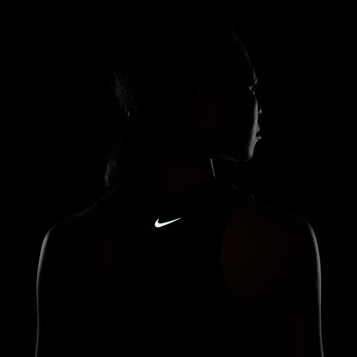 Nike One Fitted Womens Dri-FIT Cropped Tank Top