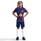 Nike FC Barcelona Academy Pro Home Kids Dri-FIT Soccer Pre-Match Short-Sleeve Top