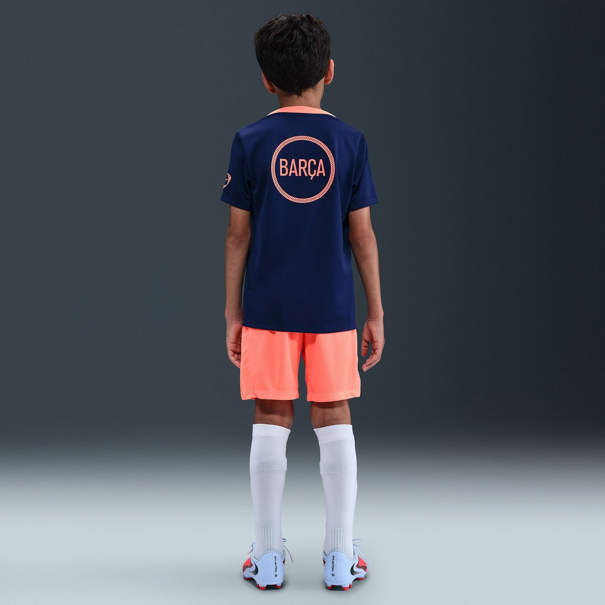 Nike FC Barcelona Academy Pro Third Big Kids Dri-FIT Soccer Pre-Match Top