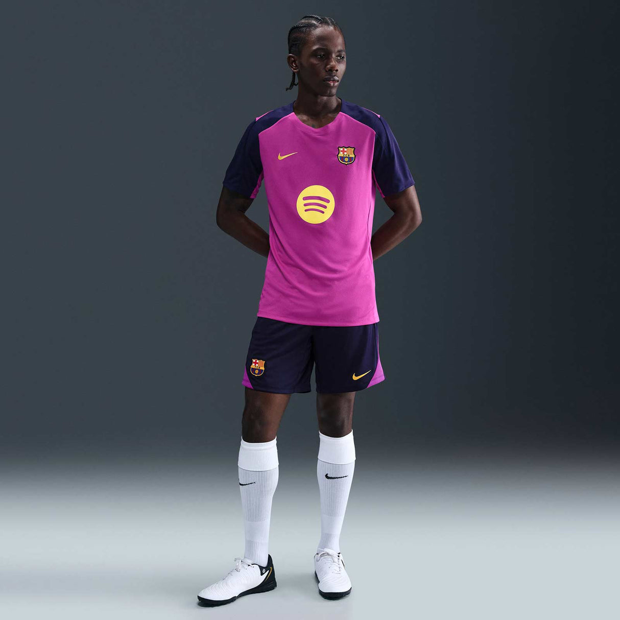 Nike FC Barcelona Strike Mens Dri-FIT Soccer Knit Shorts