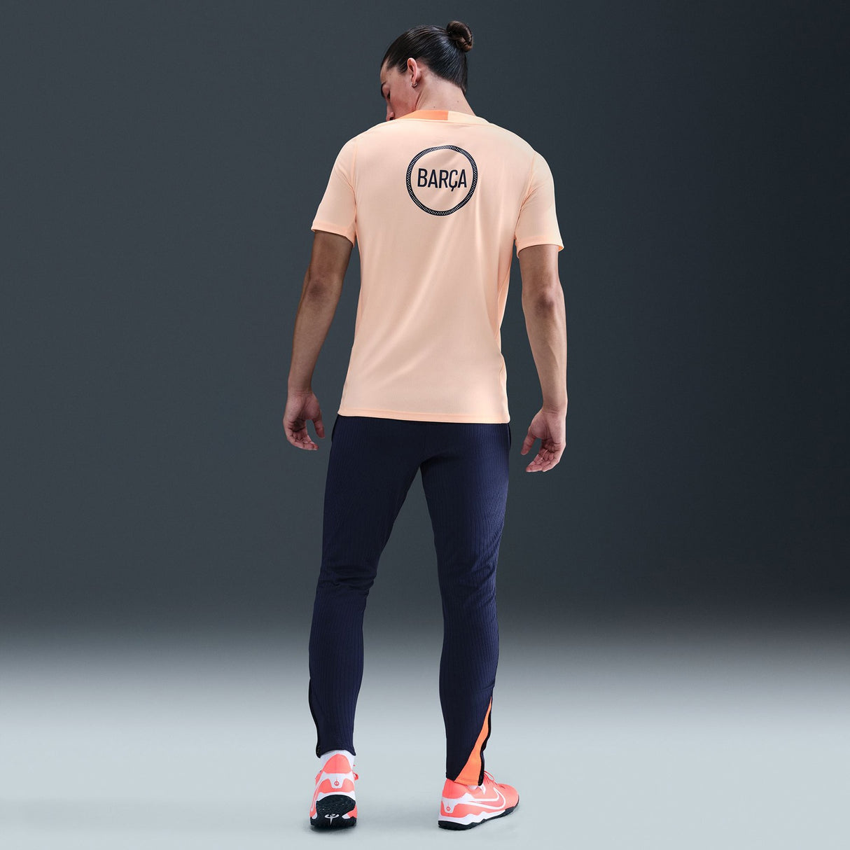 Nike FCB 25 3rd Strike Drill Tee Orange