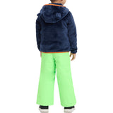 MCKINLEY U Teddy Midlayer Flc Navy