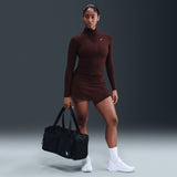 Nike Wmns ONE DF FZ FIT JKT Maroon