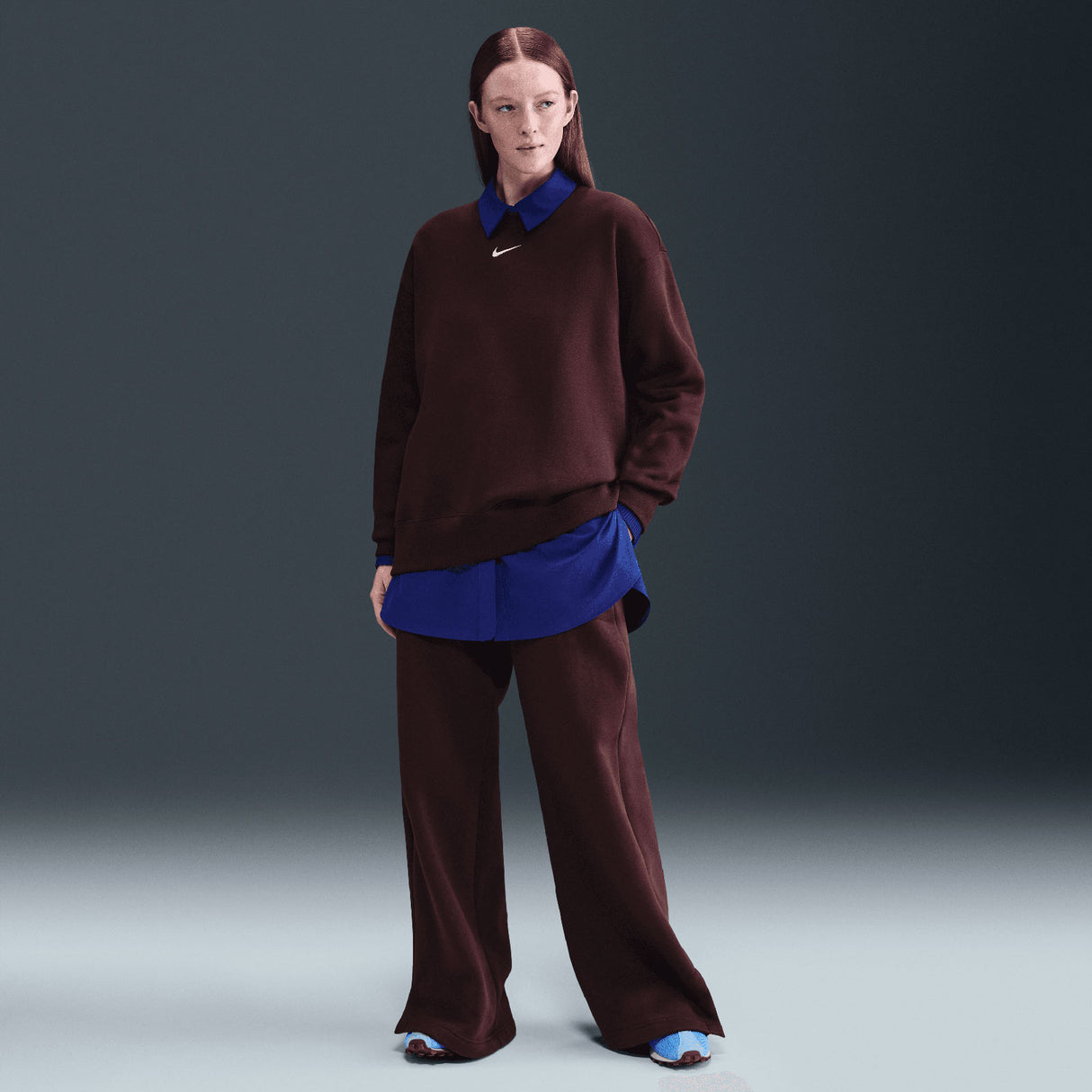 Nike Sportswear Phoenix Fleece Womens High-Waist Wide-Leg Pants