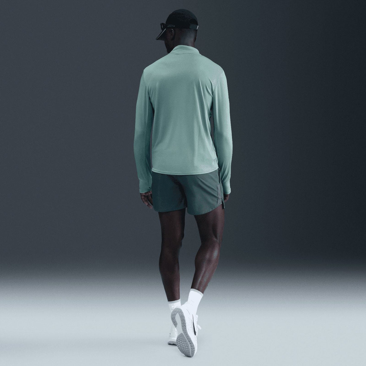 Nike Mens DF PACER TOP HZ Green