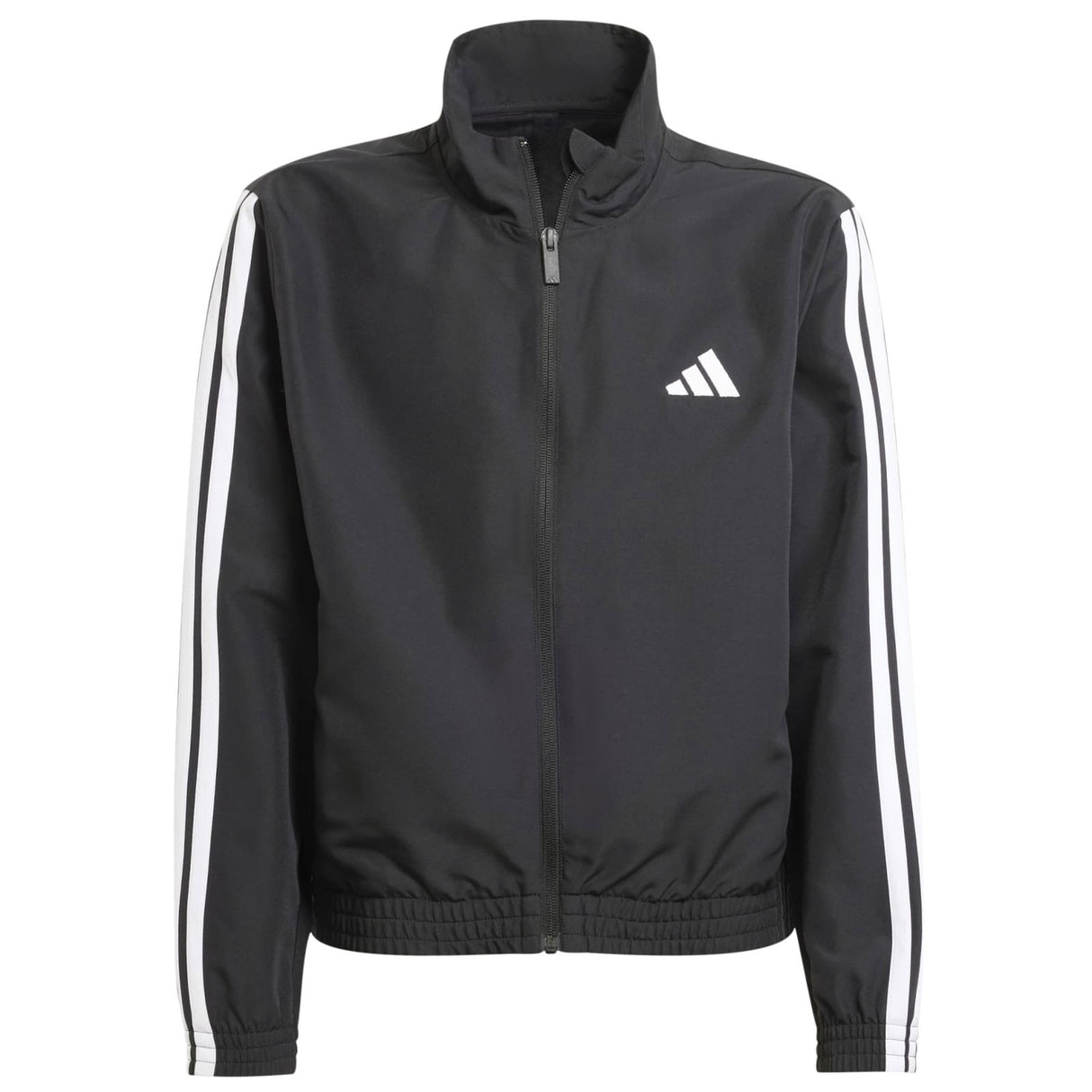 adidas Boys J 3S WV Track Suit  Blk/Wh