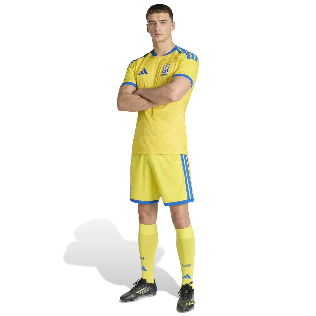 adidas Ukraine WC26 Home Jersey Yellow