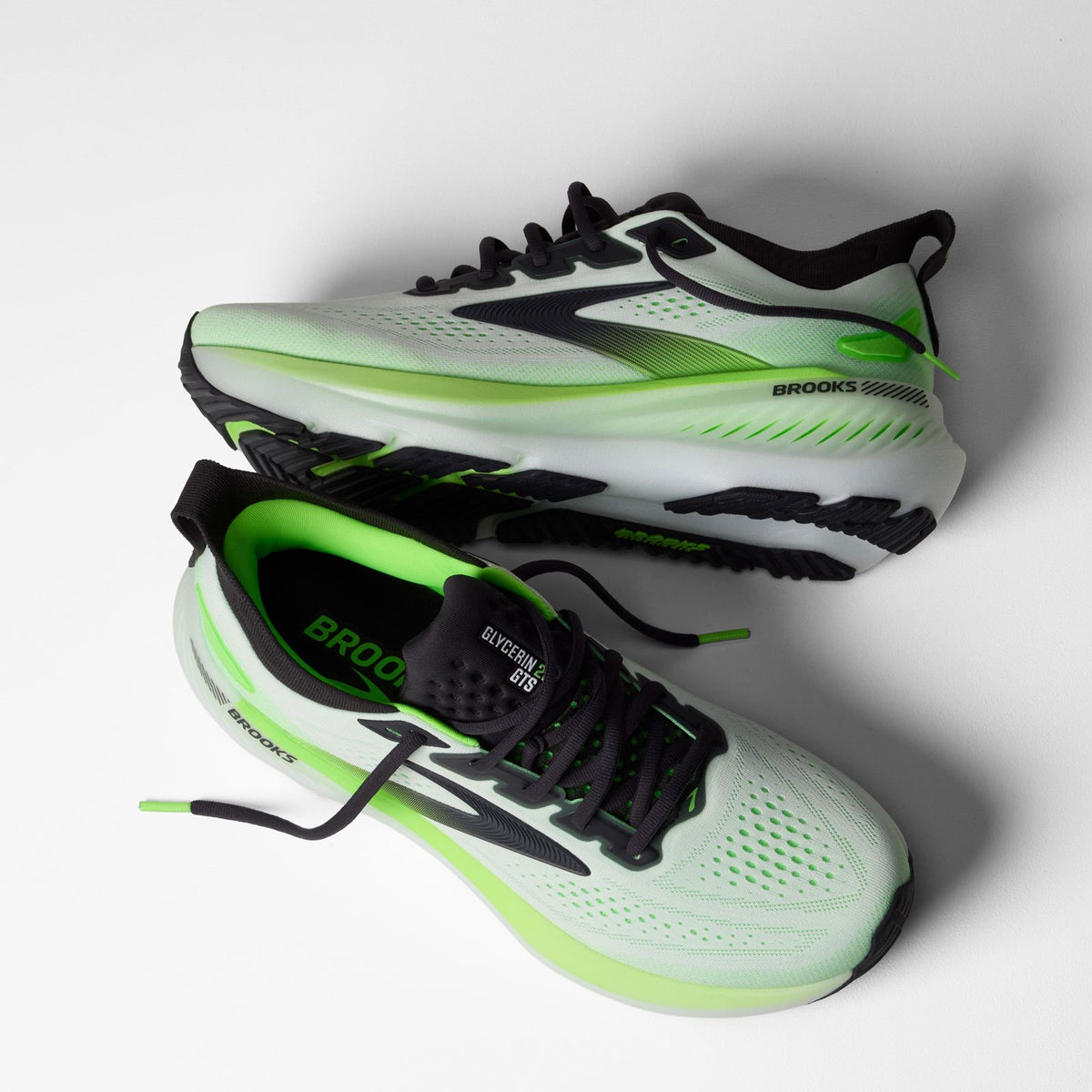Brooks Mens Glycerin GTS 23 Grey