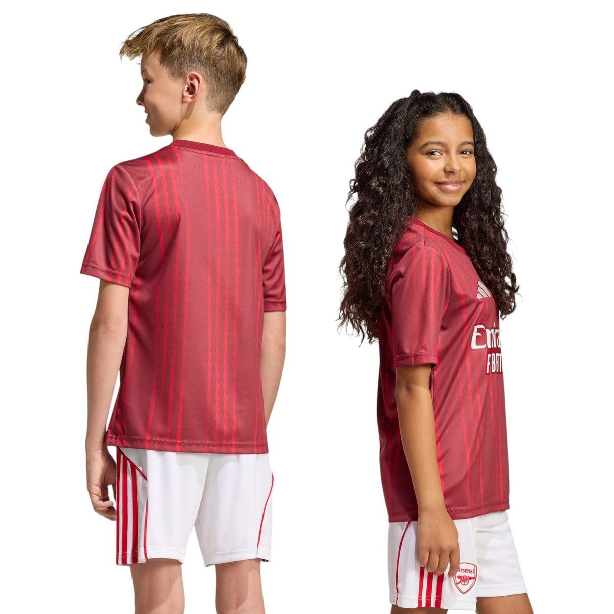 adidas AFC 25 Kids PM Jersey Maroon