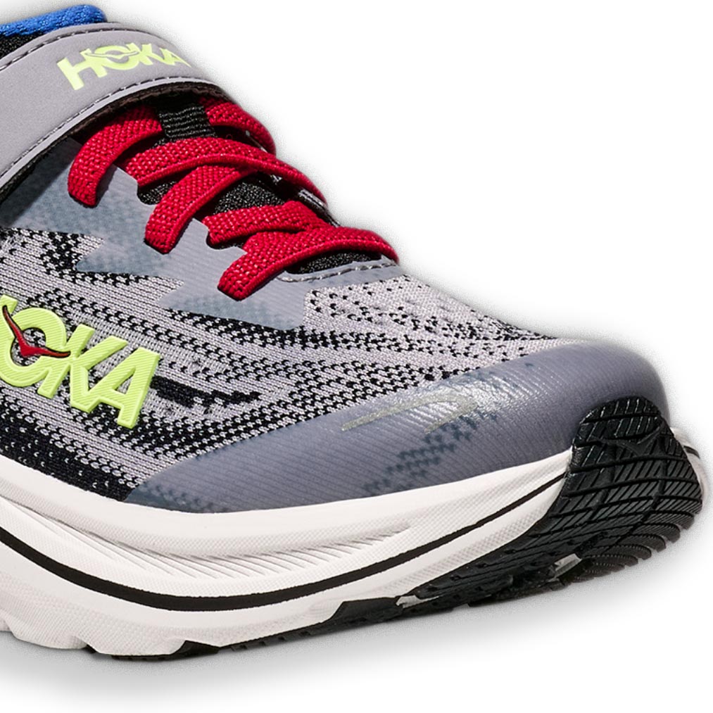 HOKA K CLIFTON 10 LITTLE KIDS GREY