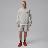 NIKE JORDAN JUMPMAN FLEECE SHORTS GREY