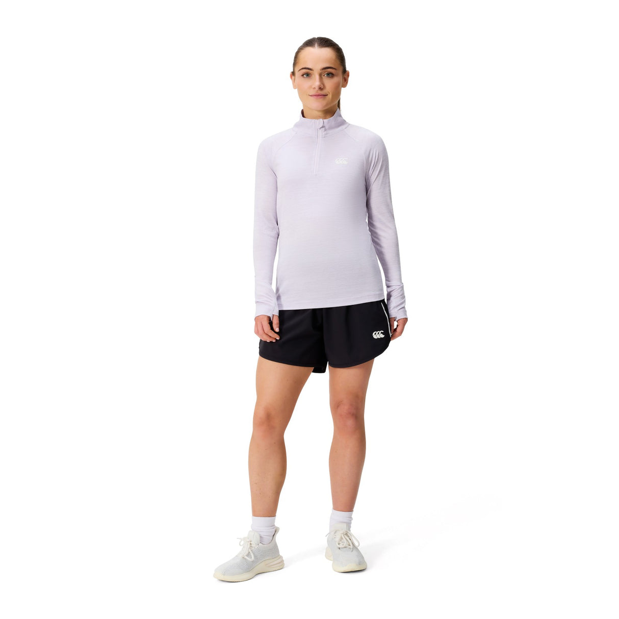 Canterbury W TEMPO KNIT QZ PLLVR Purple