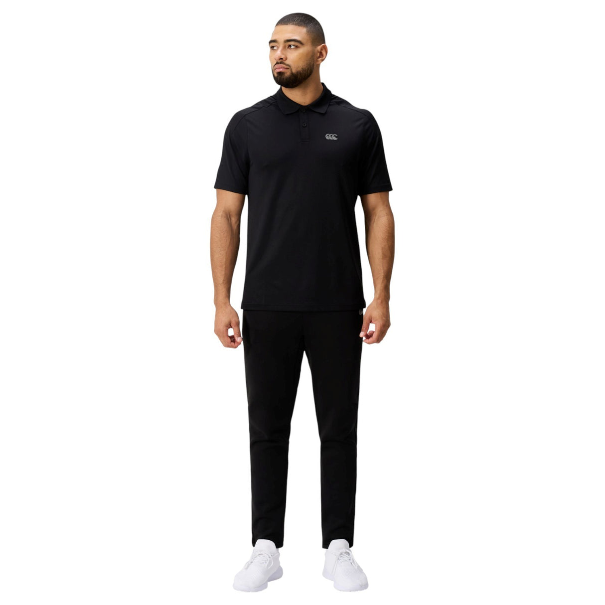 Canterbury Mens TEMPO POLO SHIRT Black