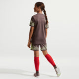 Nike KM Kids DF ACD25 SHORT SS PD Brown