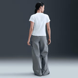 Nike W NSW RIB  TGHT SS TEE White