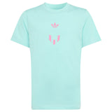 adidas Boys Messi Tref Tee Blue