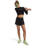 UA Womns Vanish Woven 5in Shorts Black