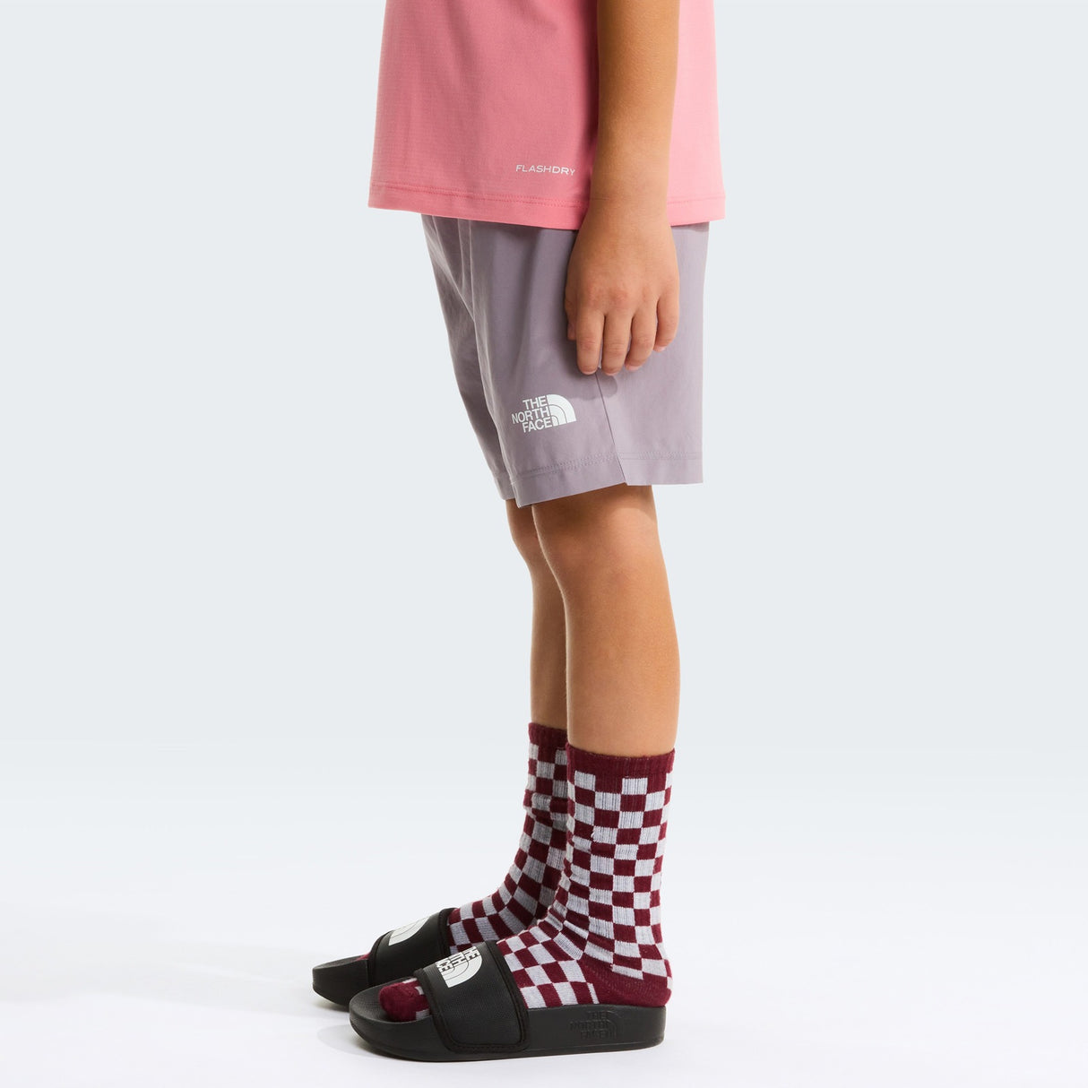 TNF Jr Girls 24/7 Set Coral Pink