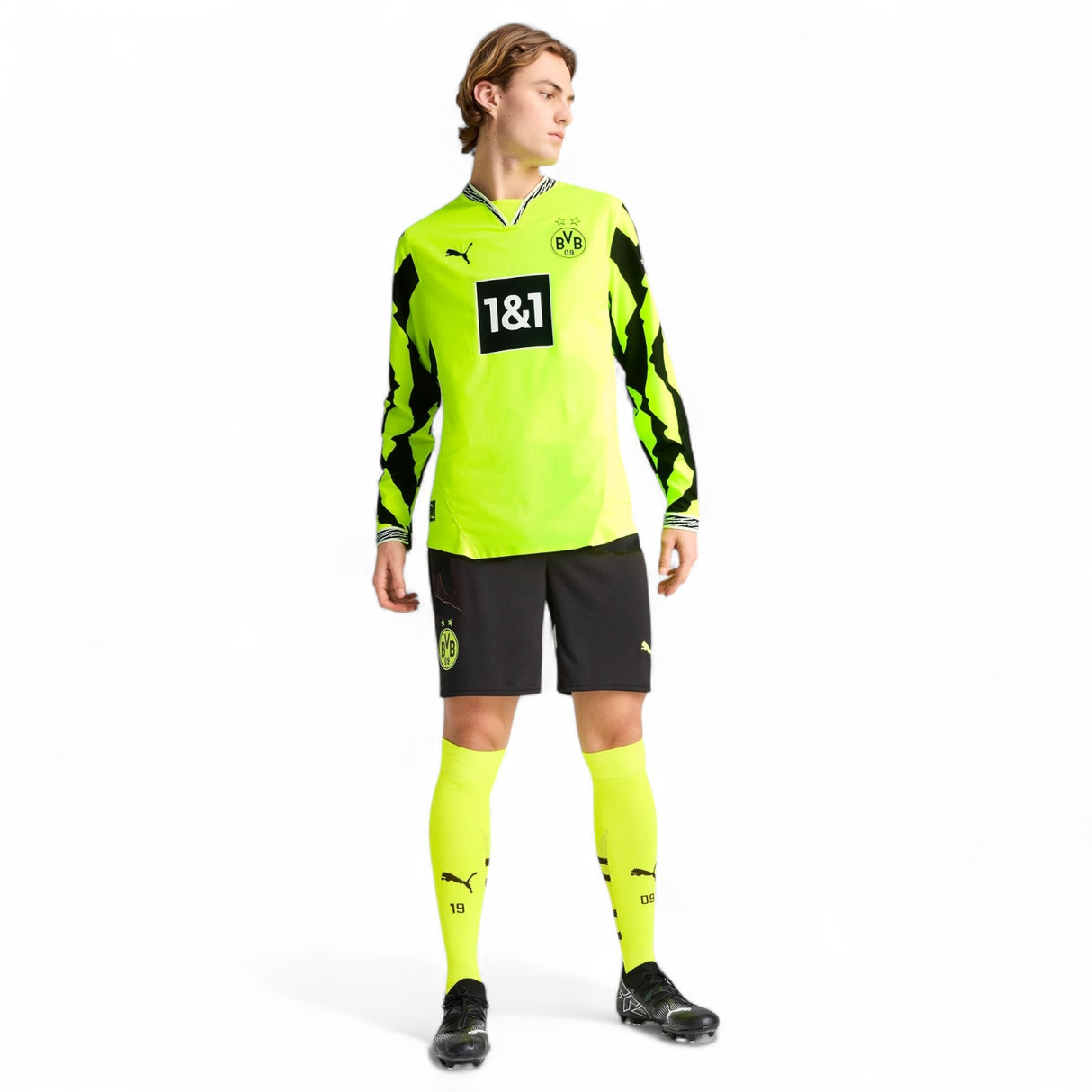 Puma Borussia Dortmund Adults Anniversary Home Long-Sleeve Jersey