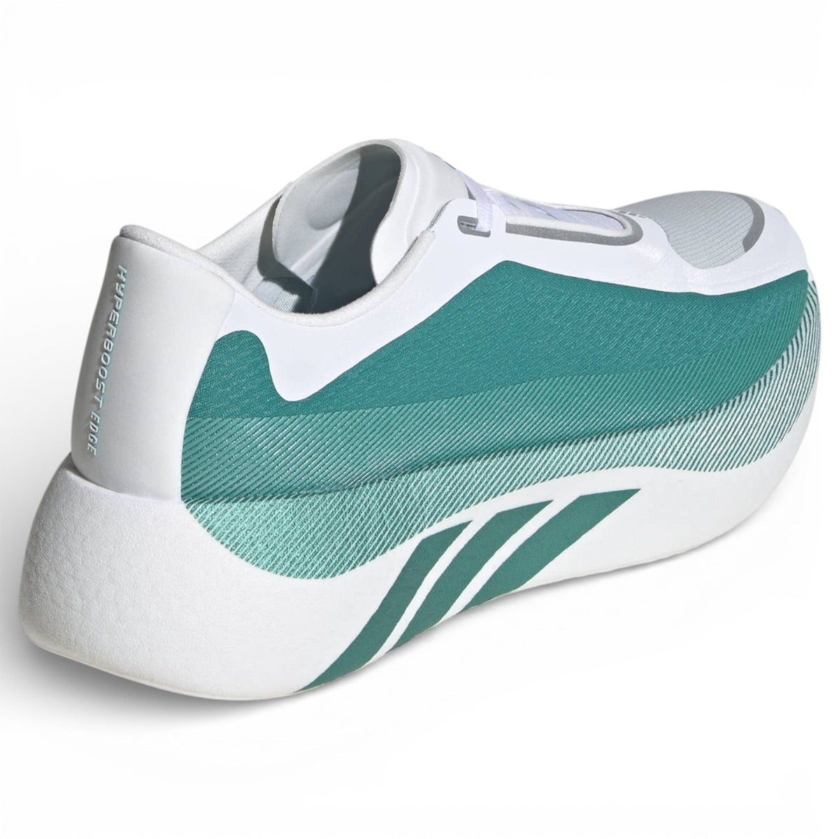 adidas Mens Hyperboost Edge White/Green