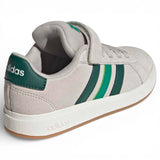 adidas Grand Court Jnr Boys Grey