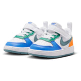 NIKE Court Borough Inf Boys WhiteGrnWht