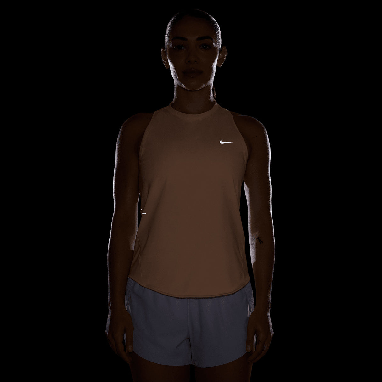 NIKE W NK SWIFT DF TANK TOP Orange