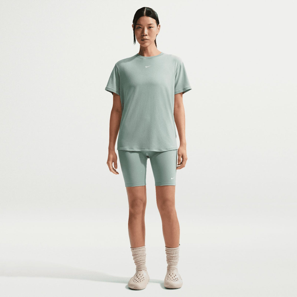 NIKE DF ONE HR 8IN SHRT WMS Green