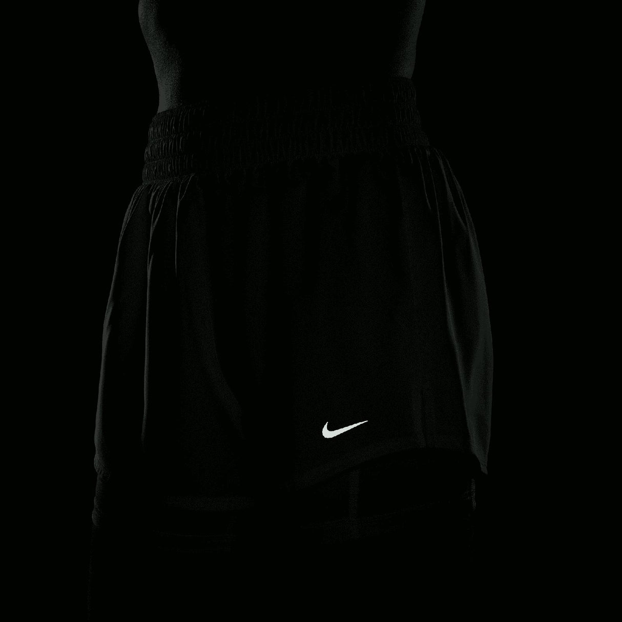 NIKE ONE DF HR 3IN 2N1 SHORT WMS Green