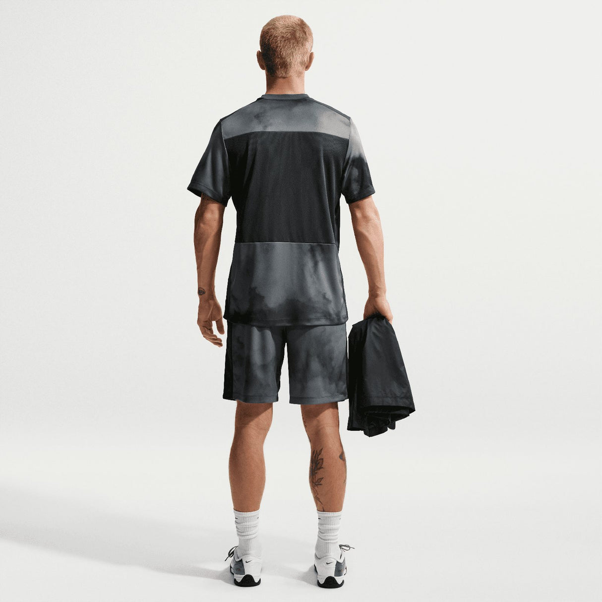 Nike Mens DF ACD SS TOP GX AOP Black