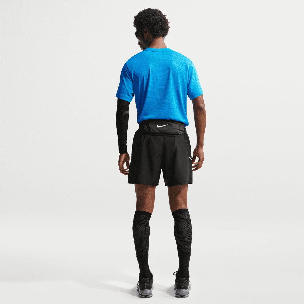 Nike Mens DF MILER 5IN BF SHORT Black