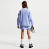 NIKE GIRLS NSW CLUB FLC OVRSZD CREW Purp