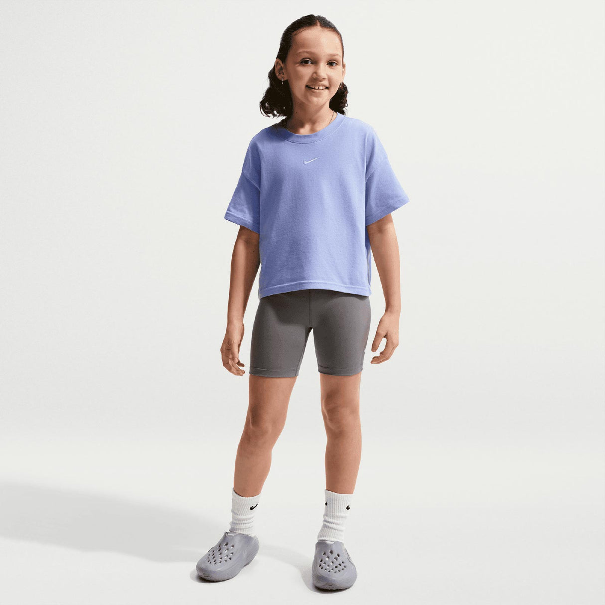 NIKE GIRLS NSW TEE BOXY ESSNTL LBR Purp