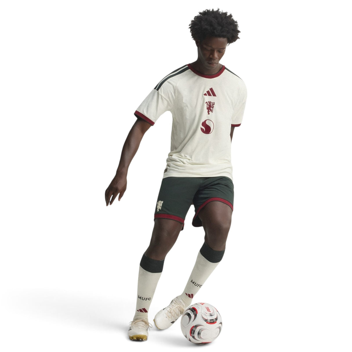 adidas MUFC 26 Auth Third Jersey White