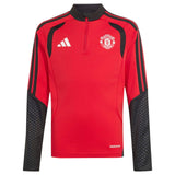 adidas MUFC 26 Kids Train QZ Top Red