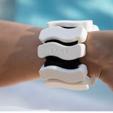 BAHE Silicone Ankle Wrist Wghts 500g Wht