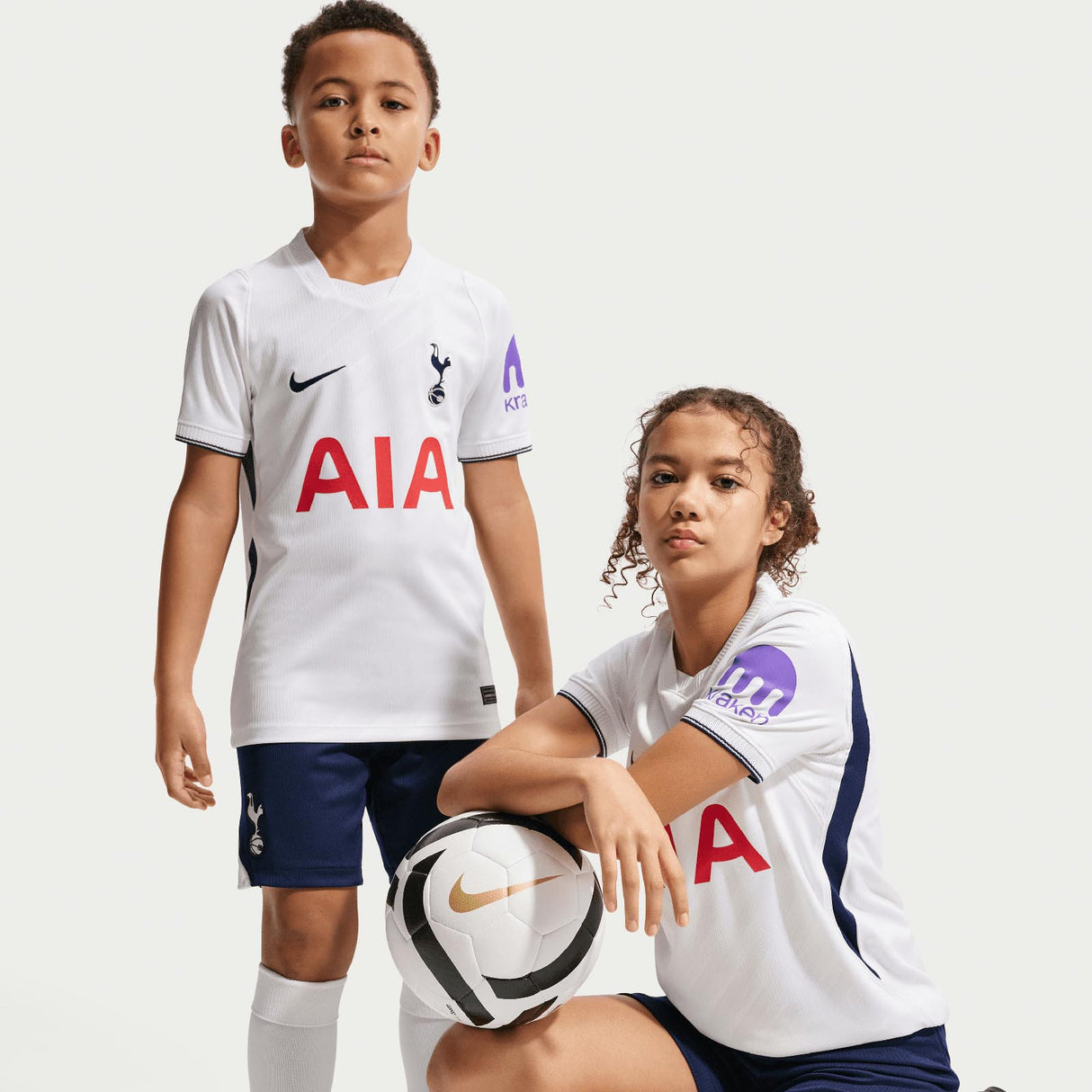 Nike THFC 26 Kids Home Short Navy