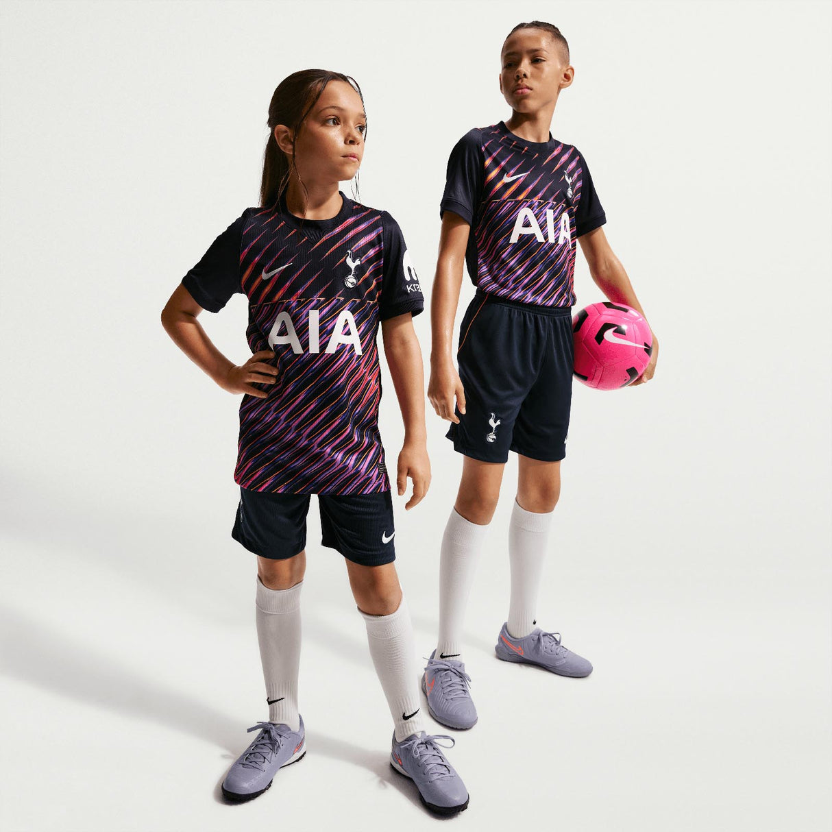 Nike THFC 26 Kids Away Shorts Navy