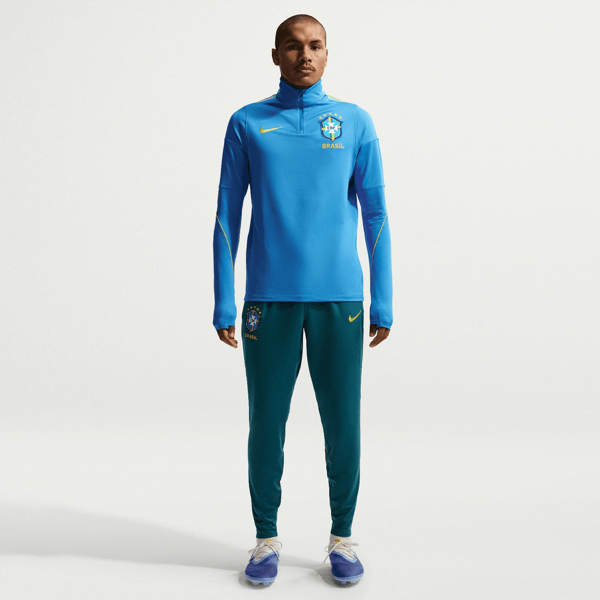 Nike Brazil WC26 Strike Drill Top Blue