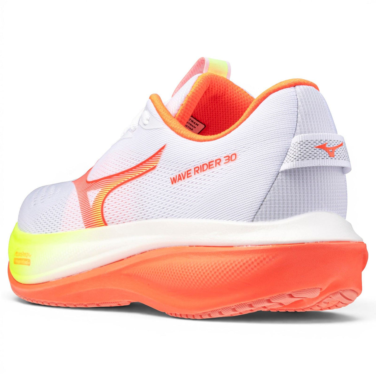 Mizuno Wave Rider 30 Wmns Wht Coral Lime