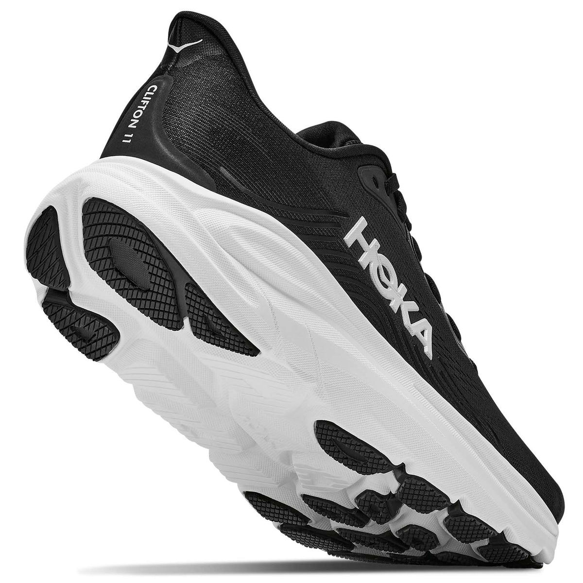 Hoka Clifton 11 Mens Black White