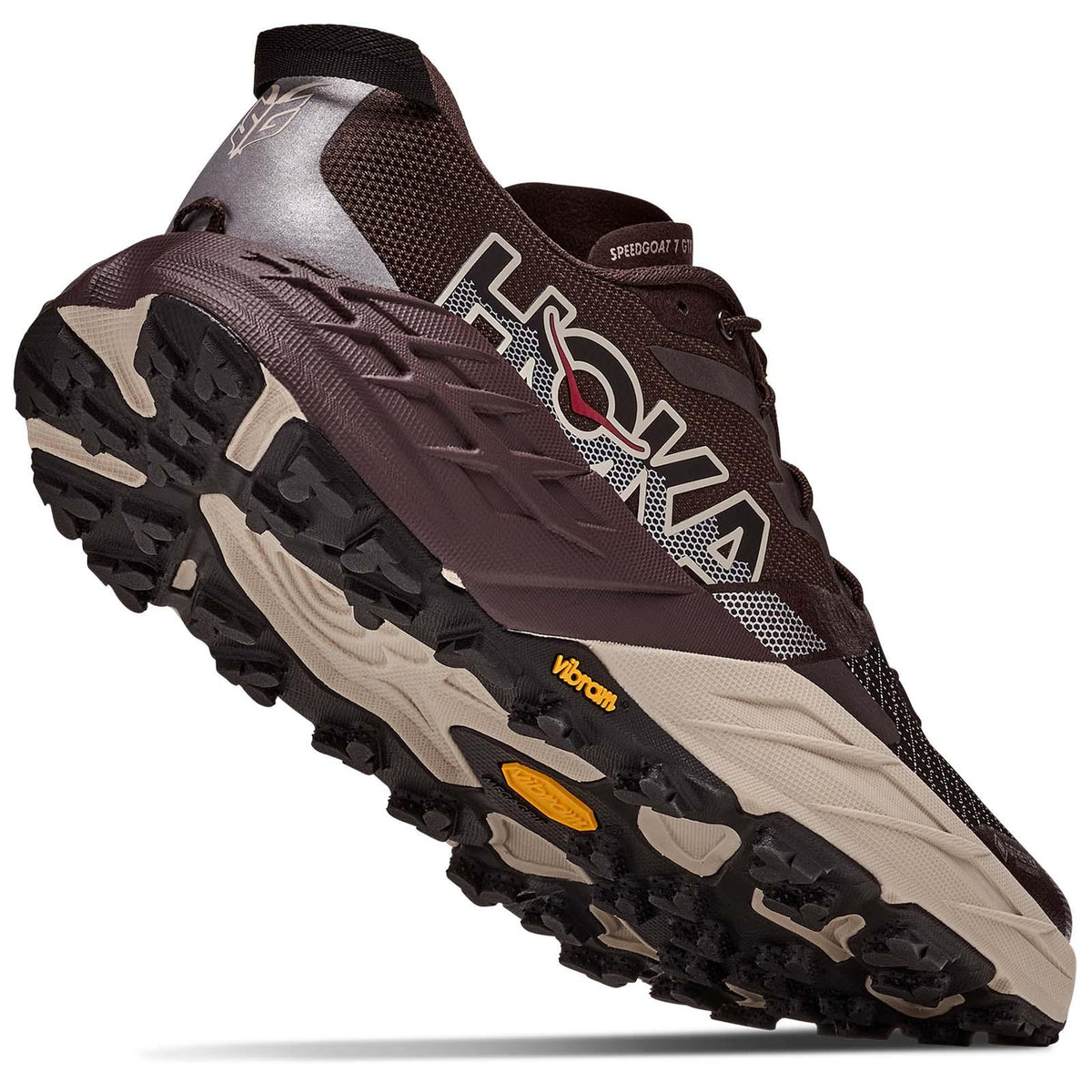 Hoka Speedgoat 7 GTX Mens Chocolate Grey