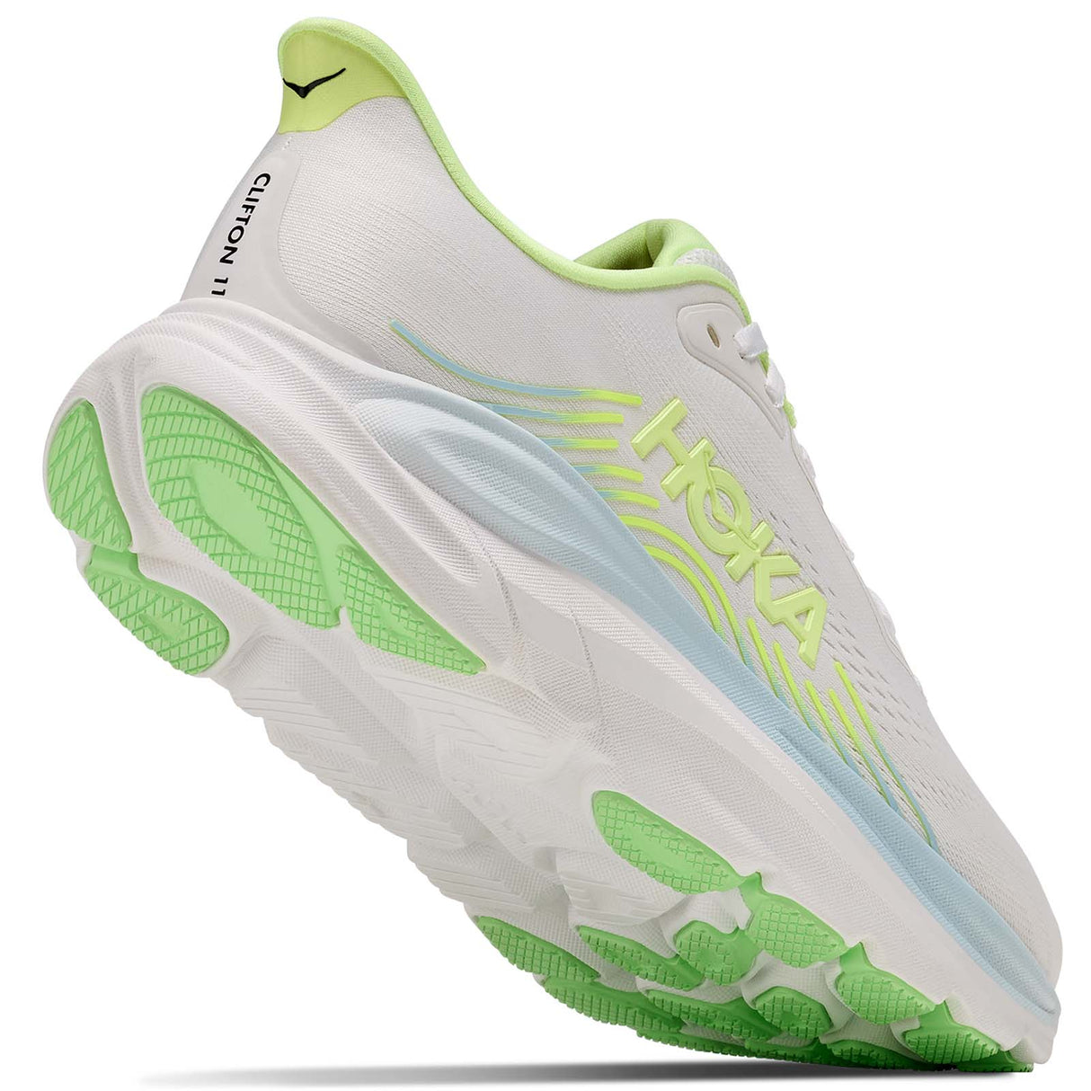 Hoka Clifton 11 Wide Wmns Frost Neon Wht