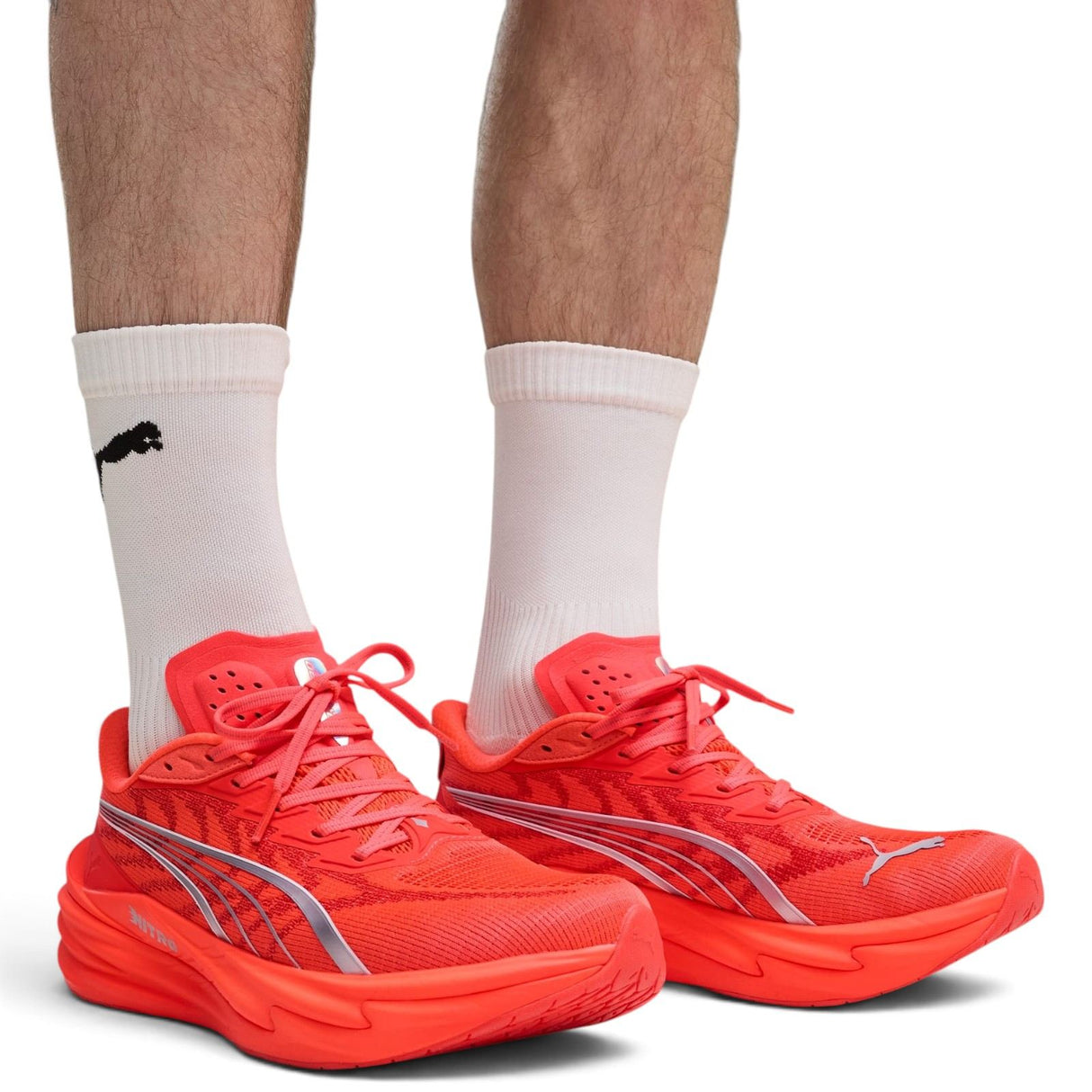 Puma Deviate Nitro 4 Mens Red