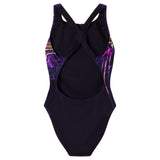 Speedo Wmns Place Print Powerback Black