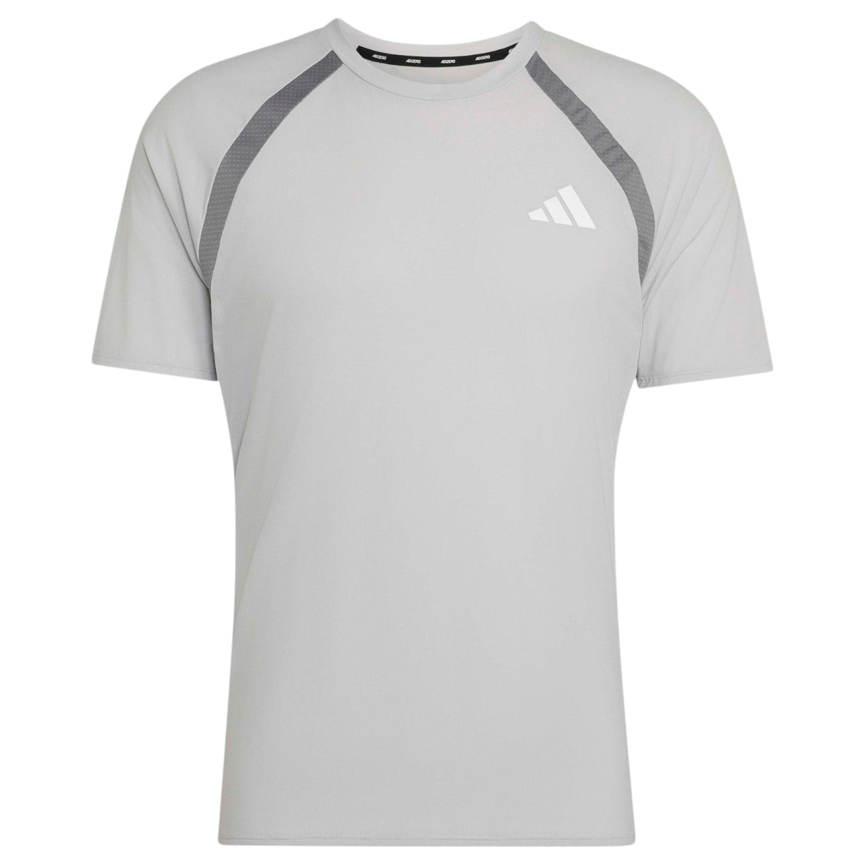 adidas Mens Adizero A Tee Grey