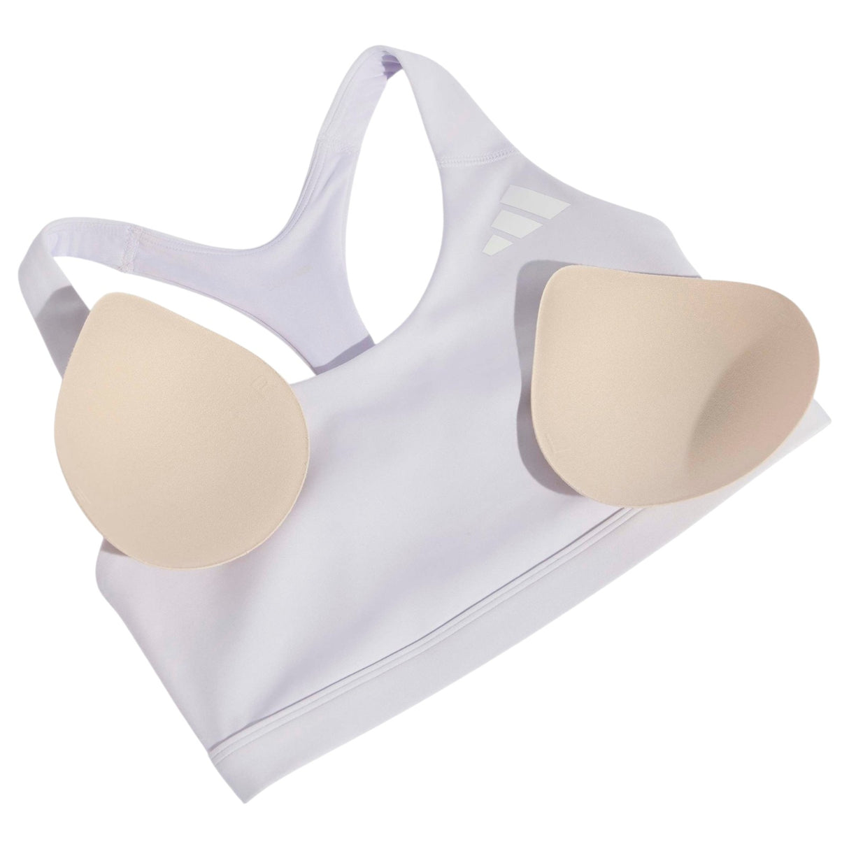 adidas Womens OPT ESS MS Bra Top Purple