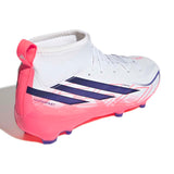 adidas Kid F50 Hyprfst League Mid FG Wht